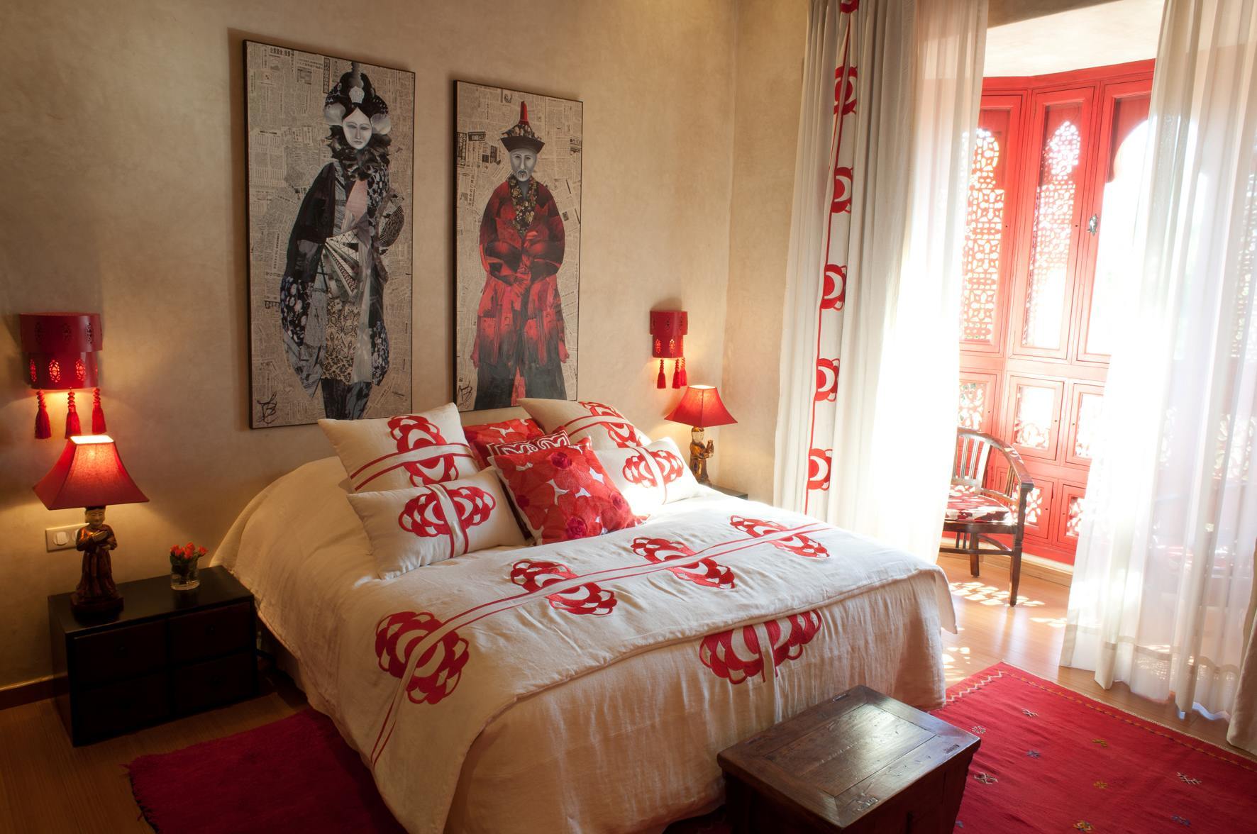 Tigmiza Boutique Hotel & Spa Ouled Jelal Ngoại thất bức ảnh A bedroom at the hotel