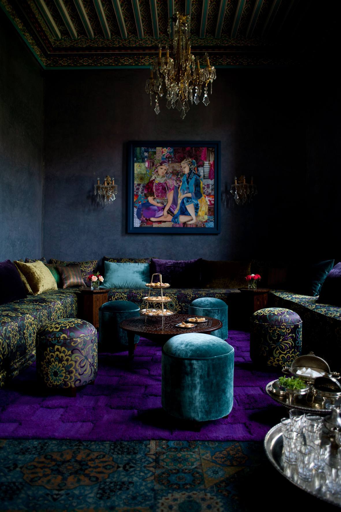 Tigmiza Boutique Hotel & Spa Ouled Jelal Nội địa bức ảnh The interior of the nightclub