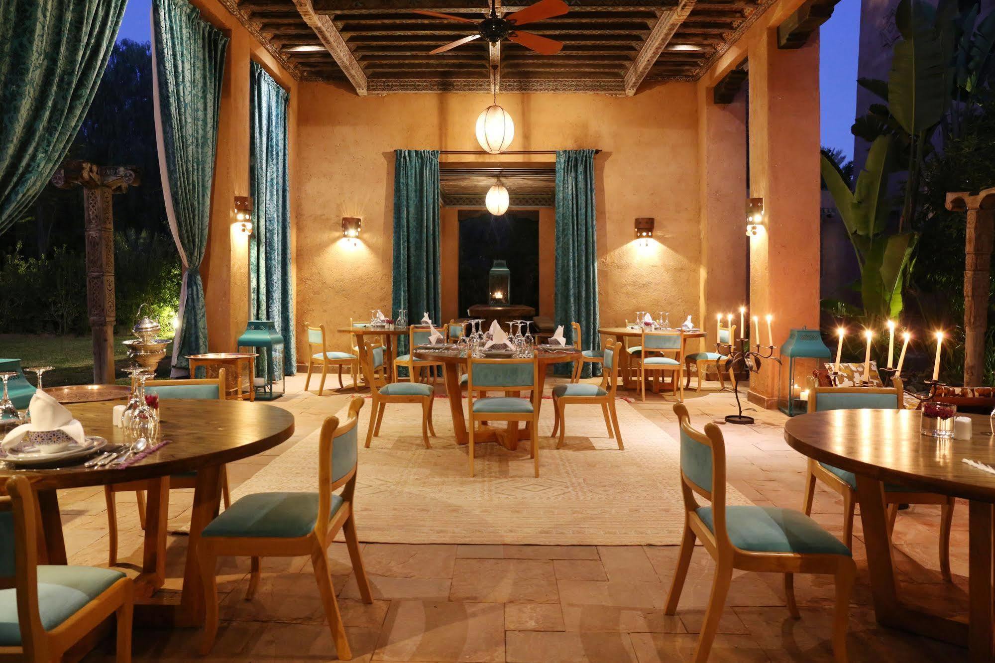 Tigmiza Boutique Hotel & Spa Ouled Jelal Ngoại thất bức ảnh Restaurant at the Hotel Amanjena